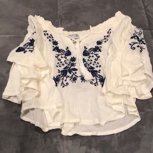 Off the shoulder top